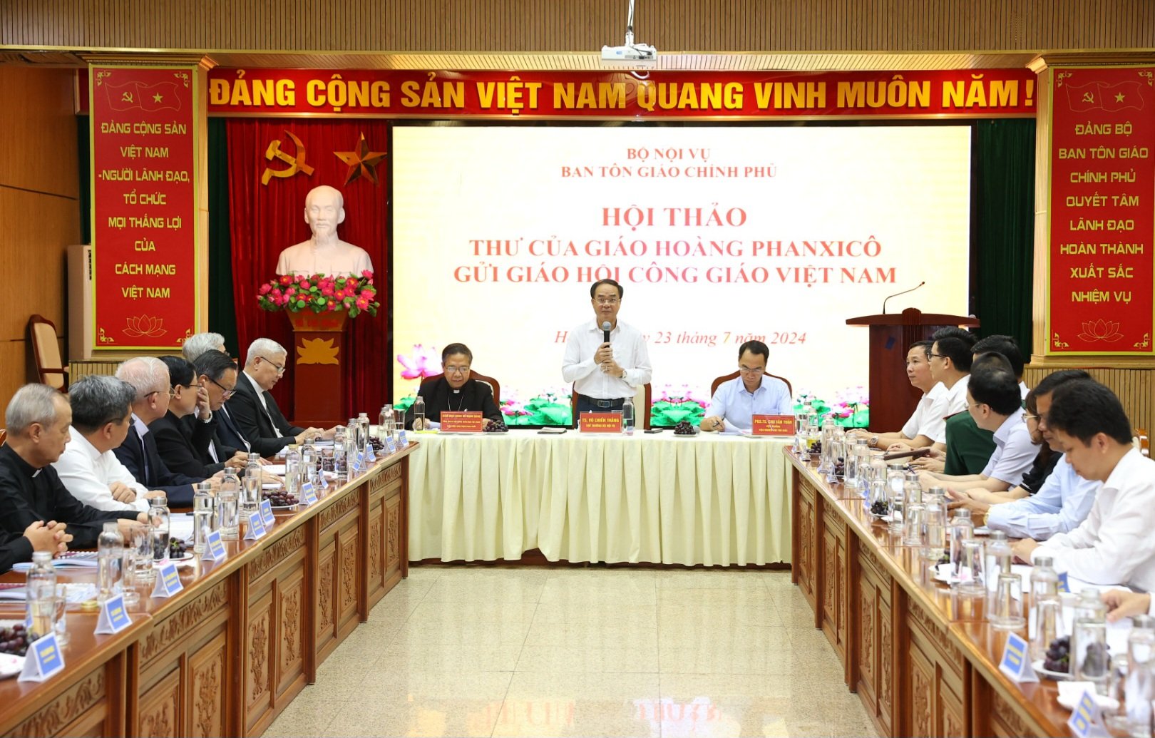 Hội thảo:  “Thư của Đức Giáo Hoàng Phanxicô gởi Giáo hội Công giáo Việt Nam”